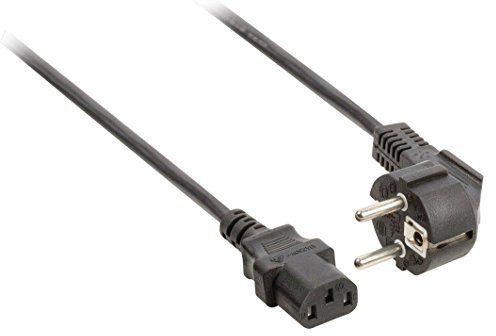 Gembird PC-186-VDE-3M - Cable de alimentación VDE, 3m, Color Negro