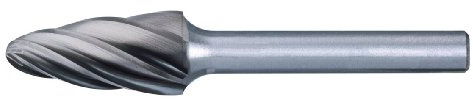 Pferd 21117886 Hartmetall-Frässtifte RBF 1225/6 Z Alu