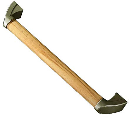 BANGSUN Haltegriffe für das Badezimmer, Holz, für Behinderte, ältere Menschen, 34 cm