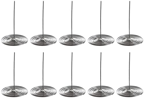 HEMOTON 10 Stücke Edelstahl Teeauslauf- Sieb Wasserkocher Sput- Filter Teekanne Einsatz Auslauf Frühling Teekanne Spouts Schmierer für Home Office Cafe Shop Lieferungen