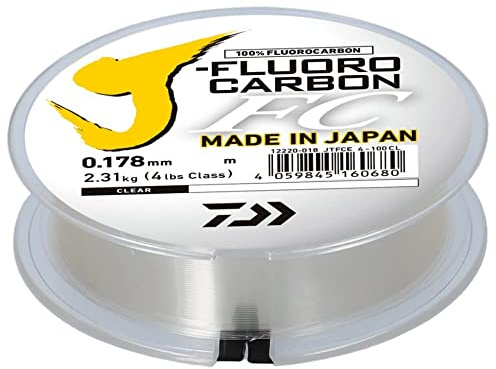 Daiwa J-Fluorocarbon - Transparant - 100m - 0.352mm