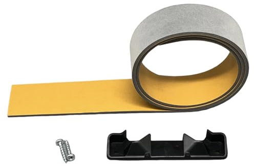 Ersatzteile für VELUX Dachfenster - Schließblech aus Kunststoff und 1 Meter Dachfenster Dichtung 44mm für Holzfenster