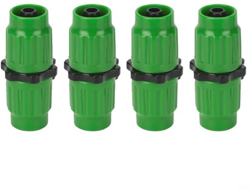 snowchecking Erweiterbares Gartenschlauch-Reparatur-Set, Doppelk-Schlauchverbinder, Zubehör mit flexiblen, für die meisten Gartenrasen, Autowaschschlauch, Sprühdüse, einfache Installation und