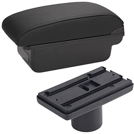 Organizador Para La Guantera Para Seat Caja Reposabrazos Para Ibiza 6j Para Ibiza 6L Contenido La Tienda Central Caja Almacenamiento Con Portavasos Cenicero Productos Con USB Caja Almacenamiento Apoya