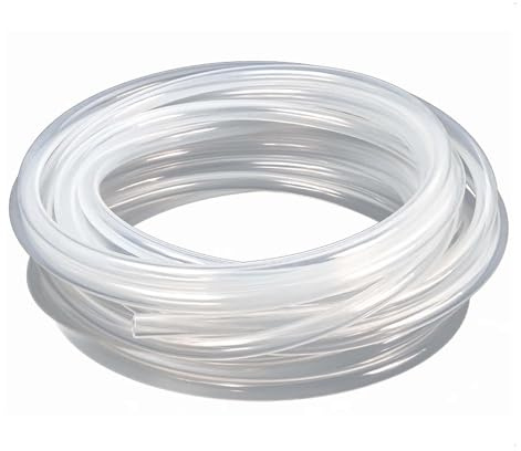 CXGBQSJ Tube en Silicone Souple Et Transparent De 5 M De Long, Facile À Plier Et À Couper pour L'irrigation par Tuyau d'air De Brassage À Domicile,2.5 * 4.5mm