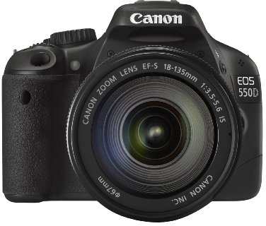 Canon EOS 550D Appareil photo numérique Reflex 18.1 Mpix Kit Objectif 18-135mm Noir