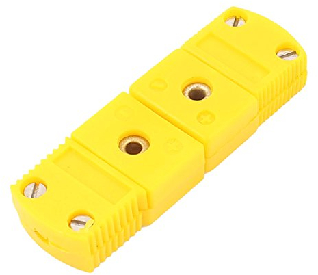 sourcing map Positiv Negativ Thermoelement Stecker Lüsterklemme Temperaturprüfung Verbinder DE de