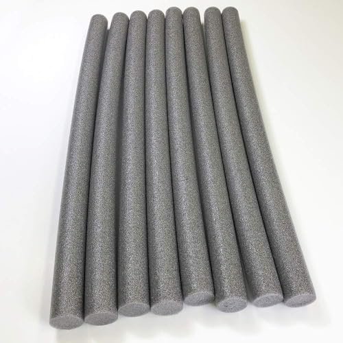 Oodles of Noodles Closed-Cell Foam Backer Rod - 2 Inch Diameter x 35 Inch Long, 8 Pack Crack Filler for Caulking, Foam Gap Filler for Sealant Depth Control, Driveway Expansion Joints, Construction Use