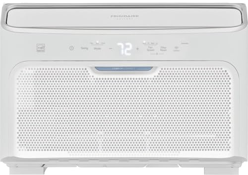 Frigidaire Gallery 10,000 BTU Smart Inverter Window Air Conditioner & Dehumidifier with Remote, 115V, Cools up to 450 Sq. Ft. for Apartment, Bedroom, Medium Rooms