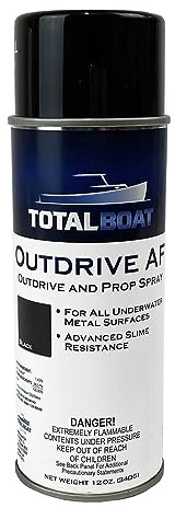 TotalBoat Outdrive AF Aerosol for Underwater Metals (Black, 12 oz.)