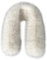 xiatty Cuello de piel sintética para mujer, ribete para capucha, repuesto para abrigo de invierno, parka, chaquetas unisex como piel real, suave y esponjosa, Punta de tinte blanco, 29.5/75CM
