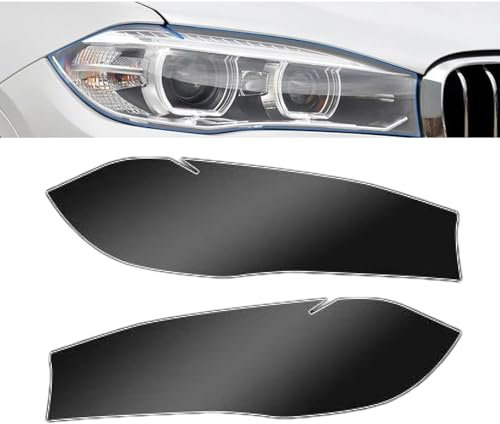 Rufutle Scheinwerfer Tönungsfolie für BMW X5 2014-2018 F15, Auto Außenscheinwerferfolie Frontlampe Tönungsfolie Ppf TPU Aufkleber