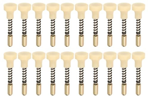 The Lord of the Tools 20PCS Perno Di Bloccaggio A Molla Di Ricambio In Lega Di Alluminio Perno Di Bloccaggio Per Telaio Per Finestra Zanzariera Perno Di Trazione 55x15mm Per Telaio