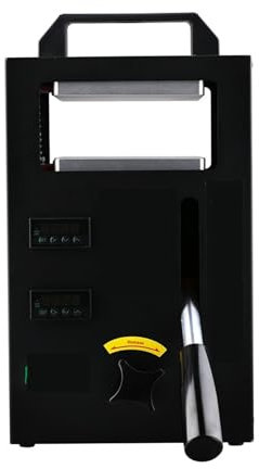 Macchina per pressatura a caldo Pressa idraulica for colofonia, resina for estrazione ad alta temperatura con pressa a caldo for riscaldamento del pannello superiore e inferiore da 4 tonnellate