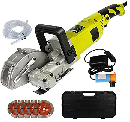 Mauernutfräse, Elektrische Wand-Chaser-Rillen-Schneidemaschine-Wandschlitzmaschine for Stahlbetonschneider 4000w Kreissäge