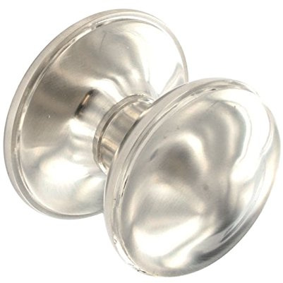 Centre Door Knob for Front Doors with Brushed Finish