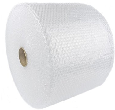 WLPackaging 1/2 125 ft x 24 Large Bubble Cushioning Wrap, Perforated Every 12