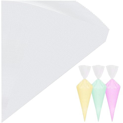 Quinnsus Lot de 100 petites poches à douille jetables de 25,4 cm, mini poches à douille pour glaçage, biscuits, glaçage, décoration de pâtisserie