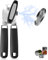 FACIACC Manual Can Opener with Magnet, 3 in 1 Stainless Steel Tin Opener with Non-Slip Handle, Effortlessly Open Cans, Heavy Duty, Suitable for Elderly with Arthritic Hands