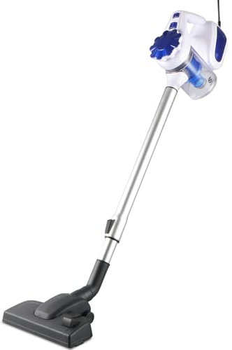 SUPERLEX Aspirapolvere con cavo, senza sacchetto, 4 in 1, con filtro da 600 W, Stick Vacuums Electric Brooms 16 Kpa, forte capacità di aspirazione 600 ml, contenitore per la polvere per tappeti