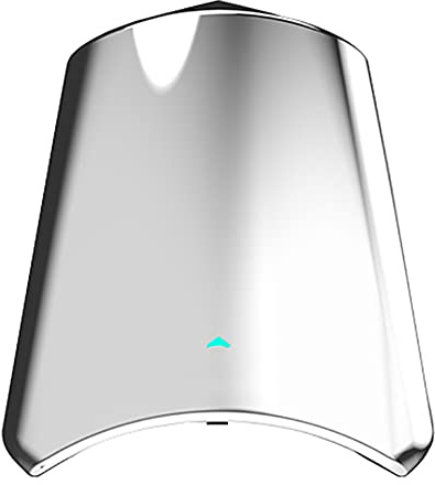BOOZXCV Sèche-Mains électrique avec Filtre HEPA, sèche-Mains Automatique à séchage Rapide en 10s, Miroir d'interrupteur Chaud/Froid sèche-Mains