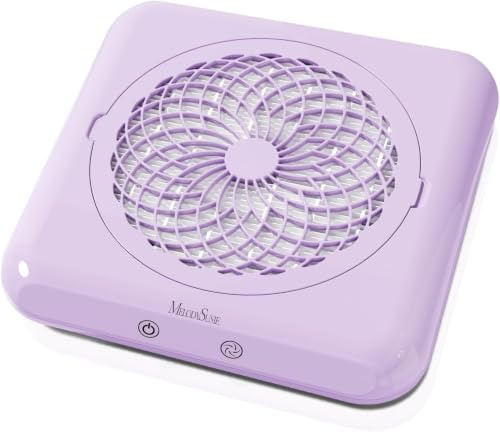 MelodySusie Nagelstaubsauger Professionell SProF für Acryl Gel Nagelpolitur | 4500RPM, Wiederverwendbarer Filter, 3 Saugmodi, Nagel Staubsauger für Maniküre & Pediküre, Salon und Heimgebrauch
