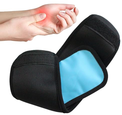 Impacco Di Ghiaccio Per Ginocchio Riutilizzabile Portatile Flessibile | Fascia Compressiva Fredda Da Gomito Per Spalla Caviglia Collo Schiena Sport Viaggi Quotidiano Palestra