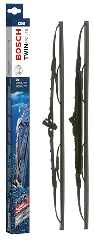 Bosch Scheibenwischer Twin Spoiler 530S, Länge: 530mm/530mm – Set für Frontscheibe