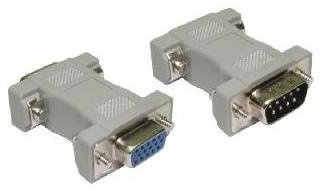 Aptii VGA HD15 15-polige Buchse auf VGA-DB9 9-poligen Stecker, Adapter