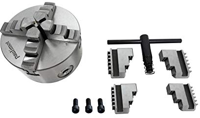 PAULIMOT Vierbackenfutter, 160 mm, zentral verstellbare Backen