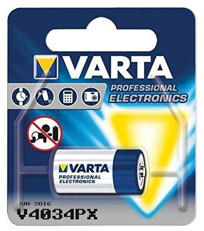 VARTA ALCALINE 4RL44 6V-100MAH 4034.801.401 1PC/BL Varta NEUF