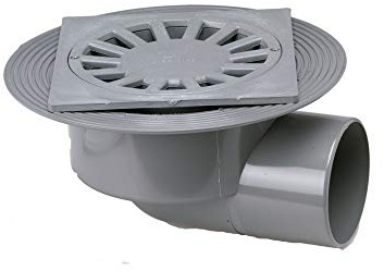 Crearplast c-203 - Caldereta sifonica salida horizontal 250x250 diámetro 110 pvc