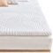 Sweetnight Topper 90x200cm,Matratzen Topper Viscoelastische Matratzenauflage Gelschaum Matratzentopper 90x200,Gel Memory Foam Topper,mit Abnehmbarem und Waschbarem Bezug,5cm Höhe,Weiß,H2