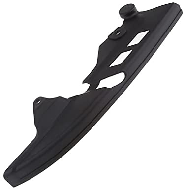 Baoblaze Kettenschutzführung Hintere Kettenschutz CNC, Motorrad Kettenschutz Kettenrad Abdeckung, Motorcycle Chain Guard Cover, Black Plastic Chain Guard Guide for Honda XR50 CRF50