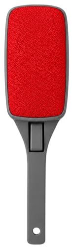 Reusable Lint Brush for Clothes, Double Sided Pet Hair Remover Brush with Swivel Head, Fabric Lint Remover for Couch, Furniture, Bedding and Upholstery