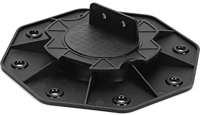 Eulenke Stelzlager 20 Stück Stellfuss höhenverstellbar 18-30mm Plattenlager - Stelzlager für Terrassendielen-Unterkonstruktion Holz, WPC und Stein