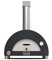 Alfa Forni Barbecue a Gas di Marca Modello Moderno 1 Pizza Gas Ardesia Grey