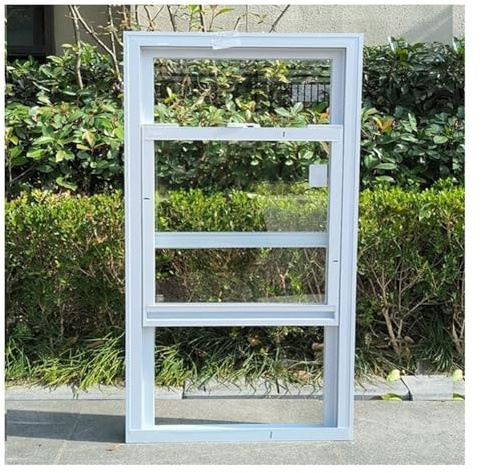pujindu Finestra in Lega di Alluminio per Casa, Finestre A Ghigliottina A Filo, Finestre Scorrevoli per Distributori Automatici per Ristorante, Bagno, Camera da Letto(19.7x31.5in/50x80cm)