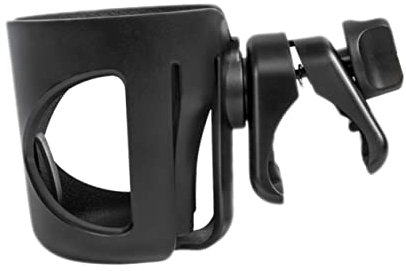 Toyvian Universal Stroller Cup Holder 360° Rotation for Bicycles Strollers and Car Seats