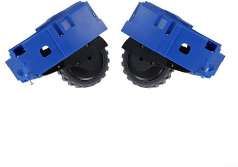 ZiStarlilife Ruote di ricambio per spazzare compatibili con accessori serie 5/6/7/8/9 Spazzatrici Ruote sinistra e destra Set di accessori per robot aspirapolvere