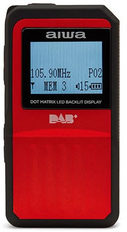 Radio Digital de Bolsillo Dab+/FM-RDS con Pantalla LCD y Auriculares incluidos, Ideal para Escuchar música y Noticias en Cualquier Lugar.