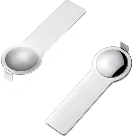 2PCS Italian Charm Bracelet Tool - Stainless Steel Link Opener - Double-Sided Bracelet Opener - Charm Adding & Removing Helper - Jewelry Accessory Tool (Silver)