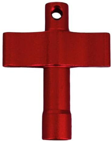Schlagzeugschlüssel-Zubehör, stabile T-Form für Schlagzeuger, Spannung, Stimmgerät, Hardware-Werkzeug, Schlagzeug-Stimmschlüssel, Schlagzeug-Stimmwerkzeug, Rot