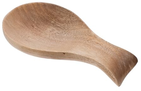 Porte-cuillère Cuisine en Bois, Repose-cuillère Japonerie pour Maison | Style Élégant et Sophistiqué, Format Compact, Maintien des Baguettes, Usage Table Cuisine