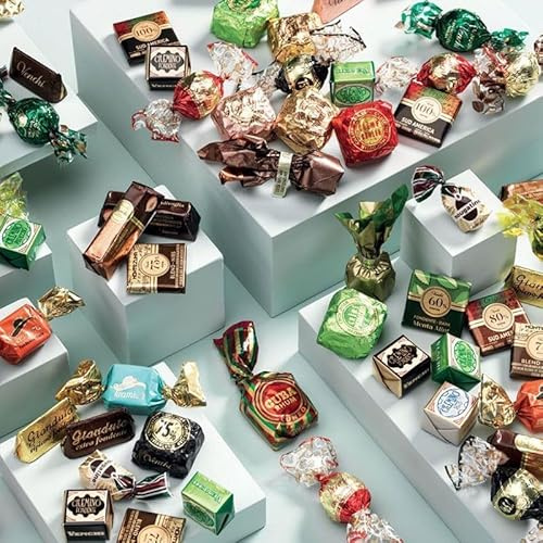 Cioccolatini Venchi Assortiti Premium, 500g, Selezione con Nocciole Piemonte IGP, Fondente e Latte