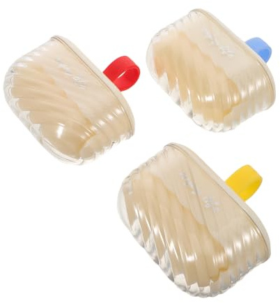 TOPPERFUN Rullo Adesivo Lavabile Riutilizzabile per Pelucchi 3 Pezzi Mini Levapelucchi Portatile per Vestiti e Peli di Animali Domestici Pulitore Compatto per Viaggi e Uso Quotidiano