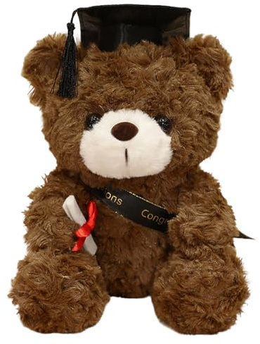 Regalo Laurea Orsacchiotto 23 CM, Regali per La Laurea e Superamento Esami