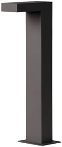 LUCIDE TEXAS - Pollerleuchte - LED - 1x8W 3000K - IP54 - Anthrazit