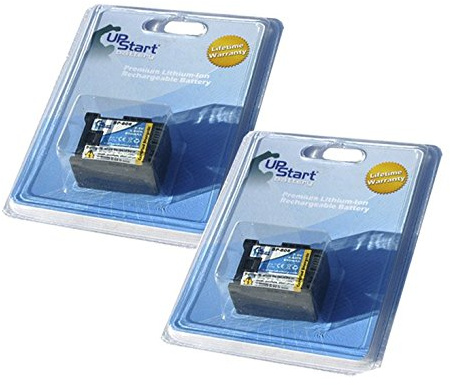 2 Pack - Replacement for Canon FS30 Battery - Compatible with Canon BP-808 Digital Camcorder Battery (Decoded 890mAh 7.4V Lithium-Ion)