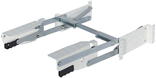 Gedotec Drehbeschlag Parallel-Schwenkbeschlag zum Schrauben an die Seitenwand | Parallel-Schwenkmechanik mit 10 kg Tragkraft | 1 Garnitur - Schwenkbeschläge für Küchen Kleingeräte & Allesschneider